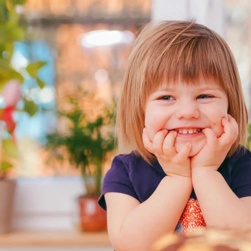 A child in a clean and sanitized kindergarten with Kiwi Clean Home